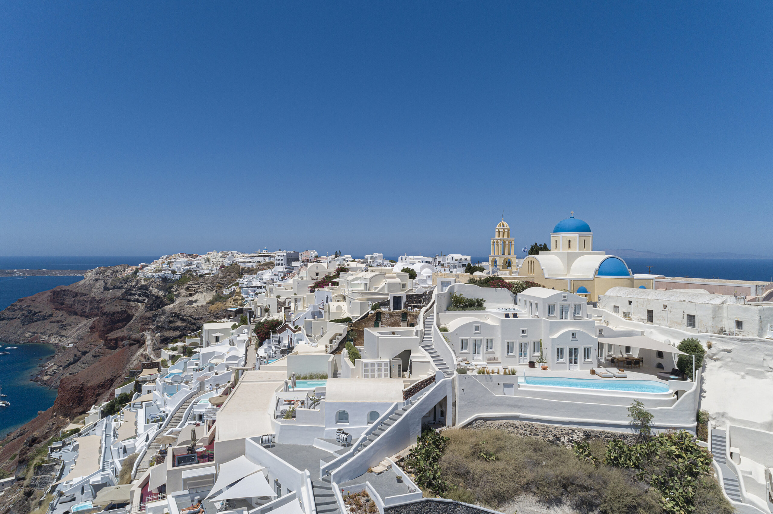 Santorini Canvas image 2