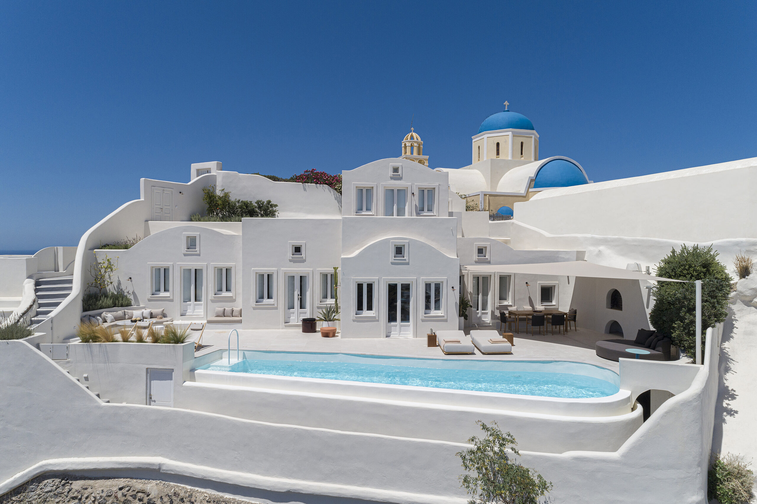 Santorini Canvas image 3