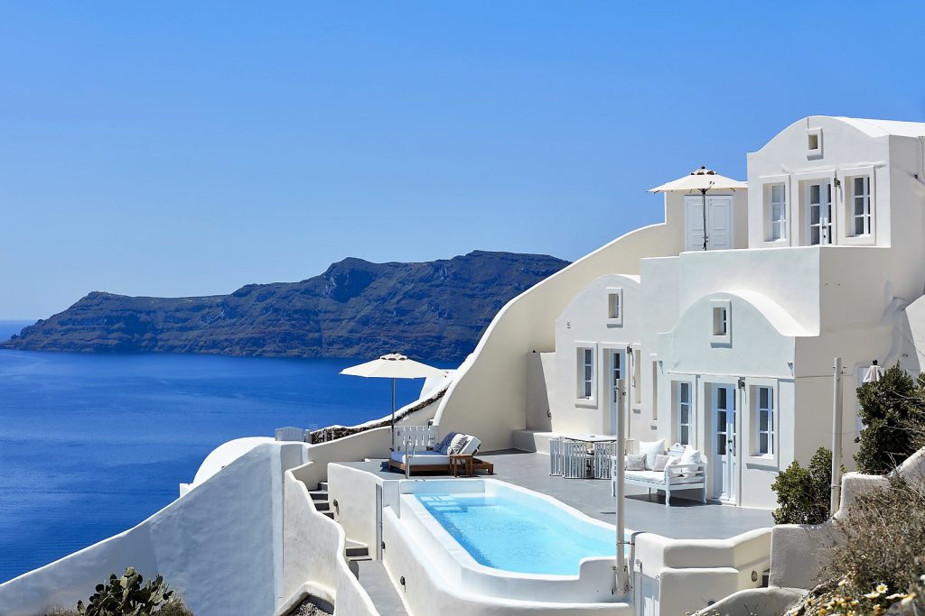 Santorini Canvas