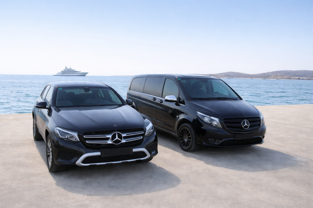 Private Van Transfers (Per Ride or On Disposal)