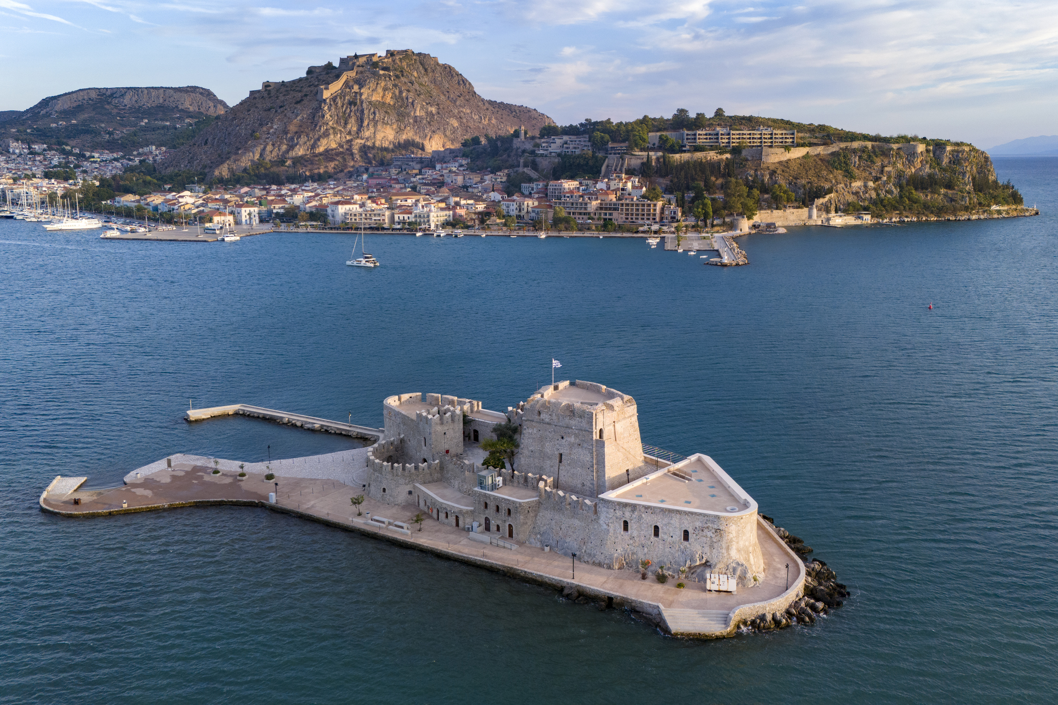 Bourtzi Fortress in Nafplio