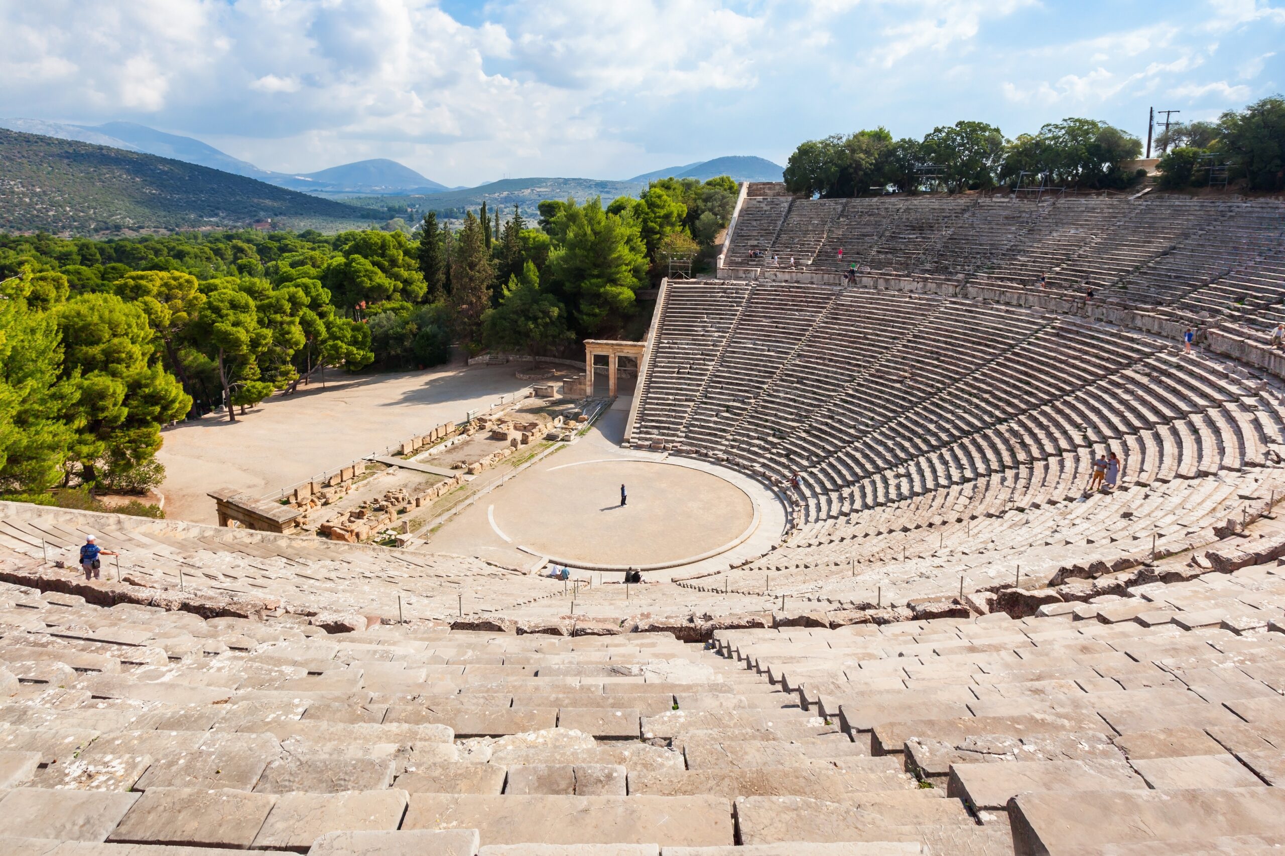 The,Epidaurus,Ancient,Theatre,Is,A,Theatre,In,The,Greek