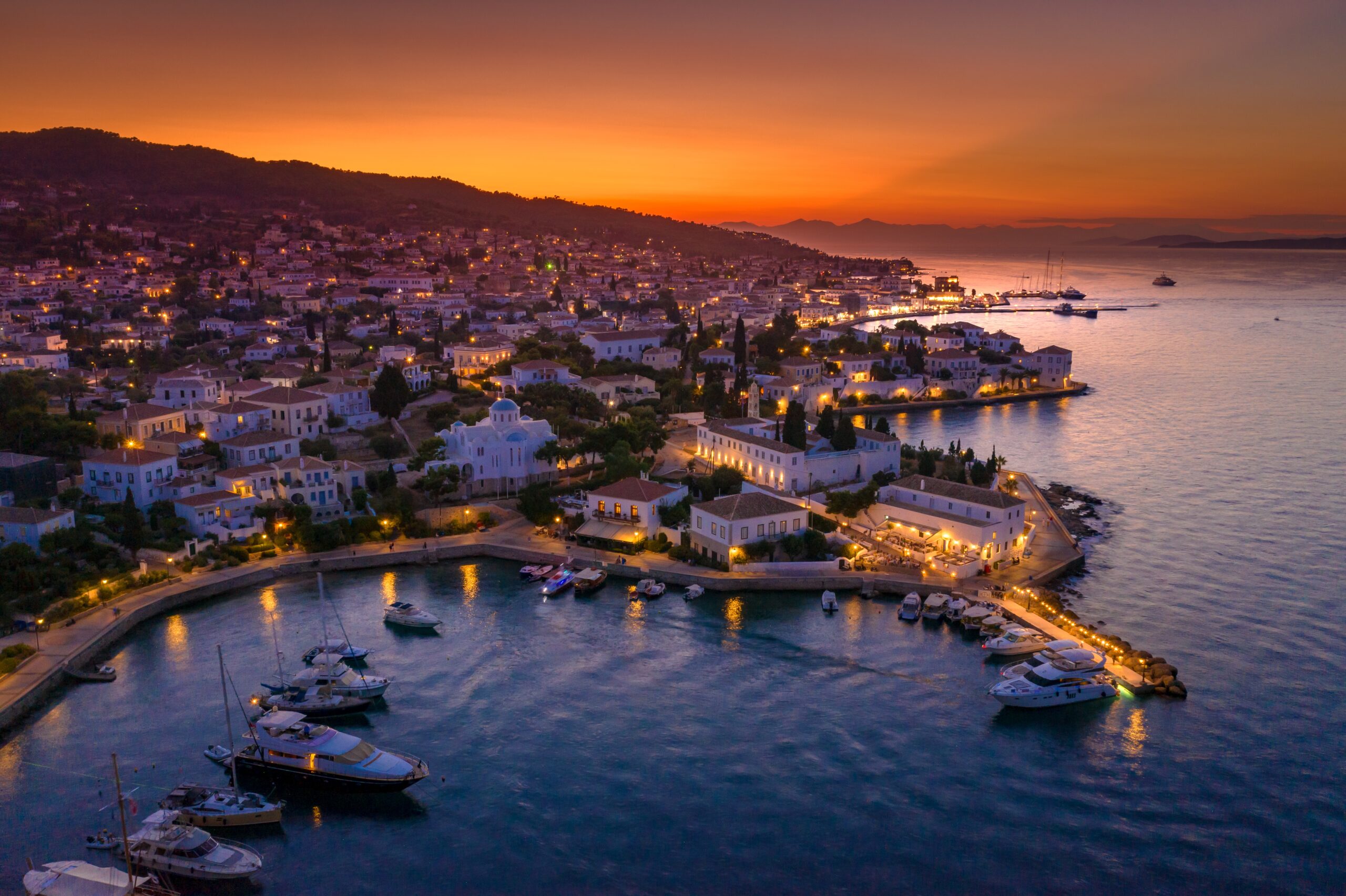View,Of,The,Amazing,Island,Of,Spetses,,Greece.