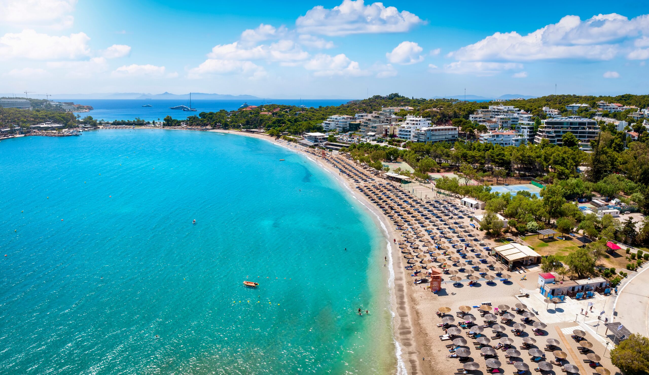 The,Beautiful,Beach,Of,Vouliagmeni,At,The,South,Riviera,Of