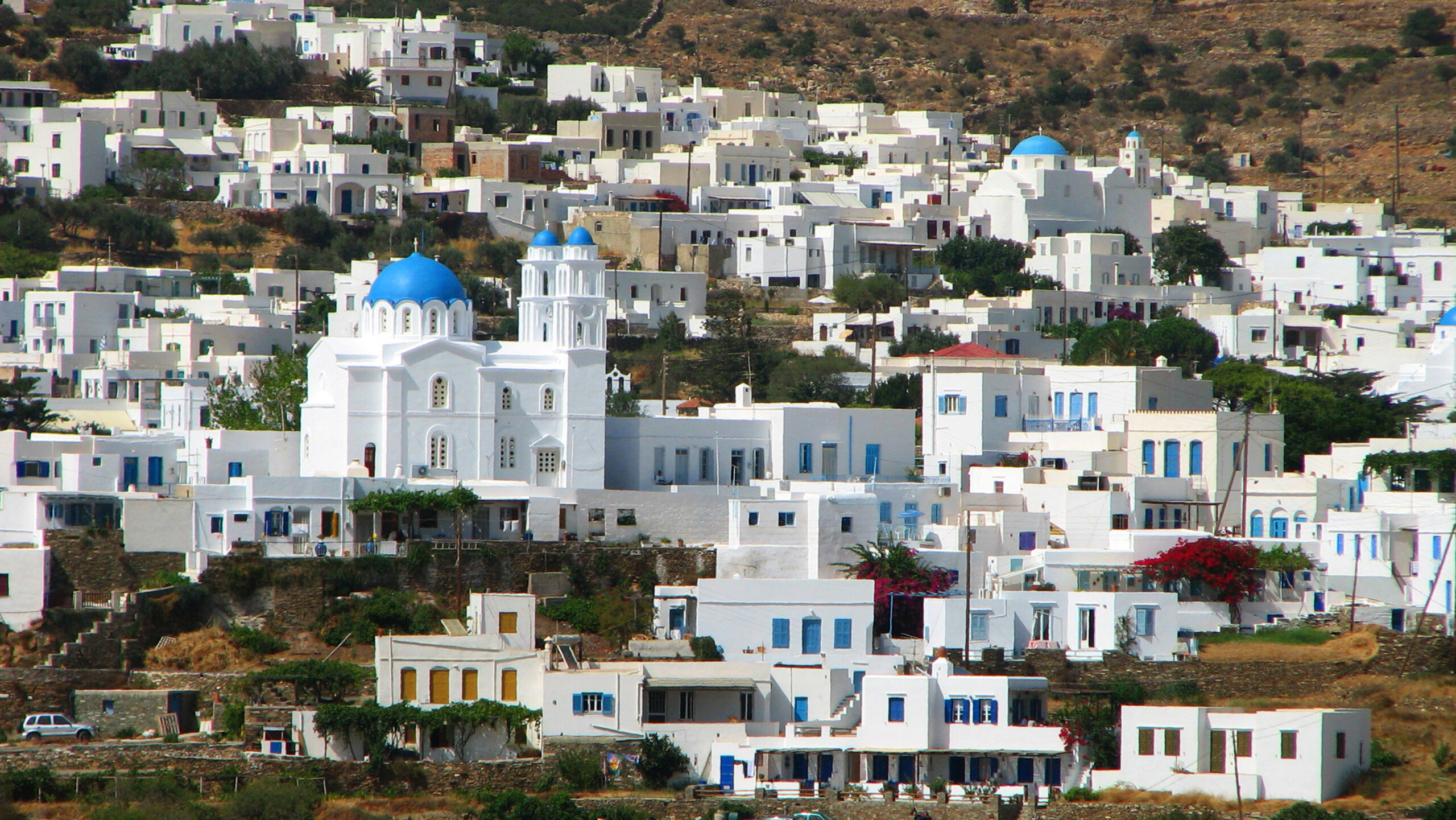 Photo,From,Picturesque,Sifnos,Island,With,Traditional,Architecture,And,Clear